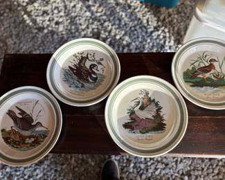Vintage Portmierion bird plates