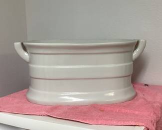 Antique Ironstone English Foot bath Porcelian