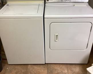 Washer and dryer