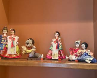 Korean dolls. Perfect condition
