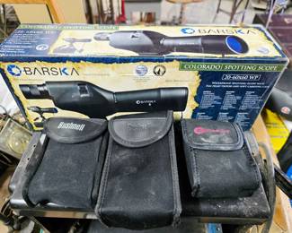 Spotting Scope, Binoculars, Range Finder