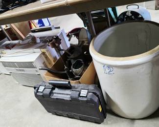 12 Gallon Stoneware Crock, Dewalt Drill