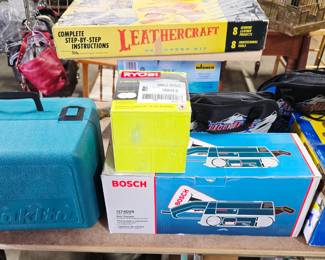 Power Tools. Makita, Bosch, Ryobi
