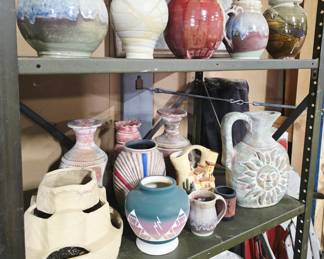 Misc Pottery, including Native American. 