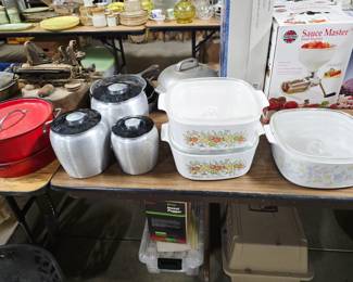Corning Ware, Aluminum Cannister Set