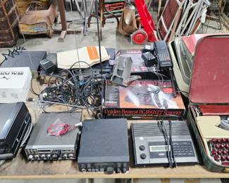 Olympia Typewrite, Scanners, Radios etc