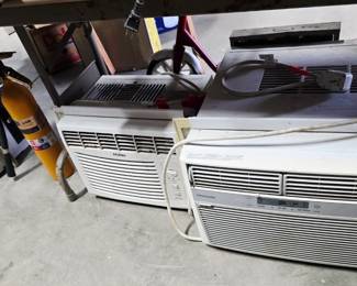 Window Air Conditioners, Yellow Fire Extinguisher