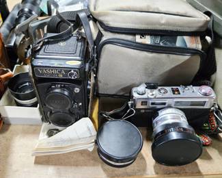 Yashica & Pentax Cameras