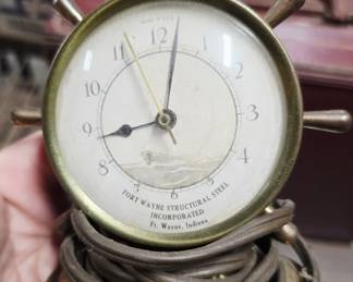 Fort Wayne Structural Steel Ship Clock