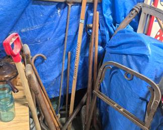 Hay Tongs, Hand Tools, Indianapolis Racers Hockey Stick