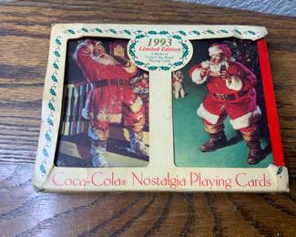 1993 Coca-Cola Santa Playing Cards
