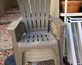 Resin Outdoor Adirondack Chairs
