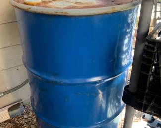 55 Gallon Metal Drum