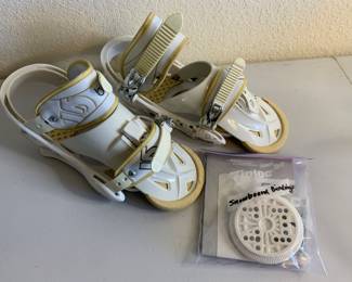 Vintage Burton Snowboard Bindings