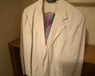 Polo By Raph Lauren Men's Blazer - Pinstripe