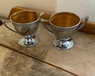 Vintage Sugar & Creamer Set