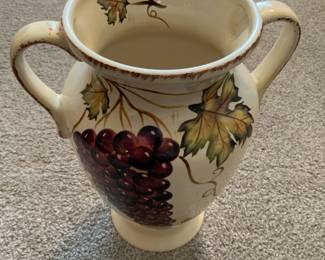 Fall/Wine Themed Vase