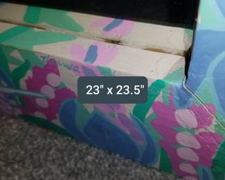 Native American Artist - Virginia Stroud - Signed Original Painted Mirror