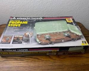 Vintage American Camper 2-Burner Stove