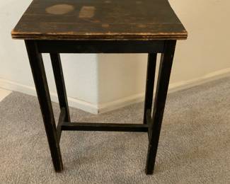 Vintage Wood Side Table/Entry Table