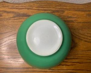 Vintage 1940's Purex Original Primary Color Green Mixing Bowl