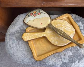 Bakelite Tray, Mirrors