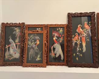 Mexican Feather Bird Art