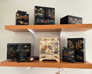 Asian Jewelry Boxes