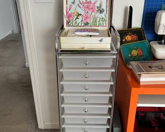 Organizer, Stationery, Mirror