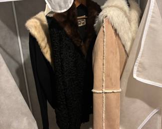 Mink, Curly Lamb, Sheepskin