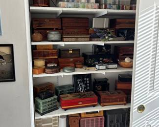 Closet of Supplies, Boxes