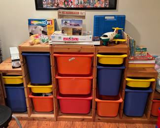 Toy Organizer, Vintage Games/Toys