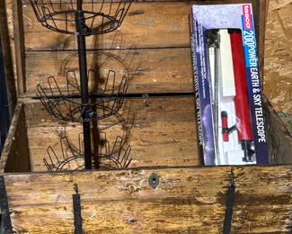 Lg Trunk, Shoe Tree, Telescope