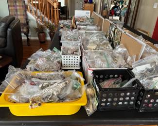 Lots of Necklaces, Rings, Earrings