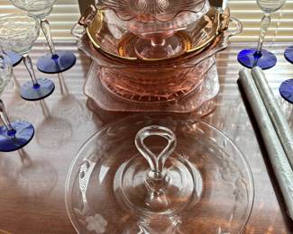Vintage Glass, Stemware