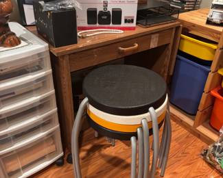 Stools, Electronics, DVDs