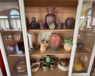 Red Wing Pottery, Glass Pcs.