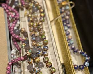 Cloisonné vintage necklaces 
