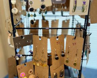 Assorted costume jewelry 