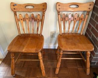 pair of side chairs
