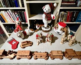 The Xmas animal friends are too!!