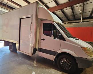 2010 Mercedes-Benz Sprinter 3500 Diesel Truck*
*Very minor and recent damage to top corner of truck cab is visible in last 4 pictures. Please see all pictures for overall condition.
Logos have been blurred out in pictures but are on both sides and back of truck.
Commercial Delivery Truck
Texas License #DBR6812
Date of Purchase 11/30/2016 from Stoneway Supply of Texas, LLC
Annual Inspection/Renewal- August
VIN- WDAPF4CC6A9445059
Mileage- 184,783
9ft5in Wide x 26ft Long x 10ft8in Height
Bumper.com reports no theft, damage/accident, or major repair reports.
Driver Airbag Recall serviced and repaired.
See pictures for detailed specifications.