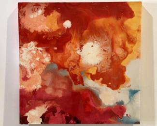 Abstract Giclee Artwork on Canvas