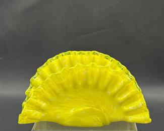Vintage Bright Yellow Napkin Holder
