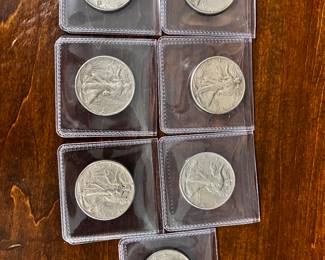 Silver coins