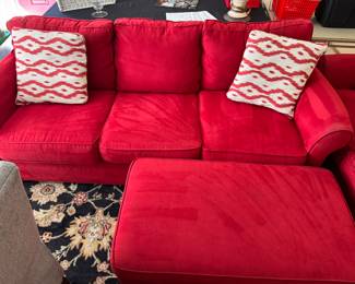 Sofa and Ottoman