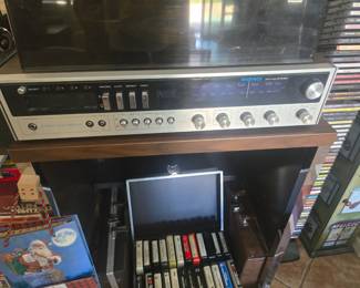 Vintage Stereo, 8 Tracks & CDs
