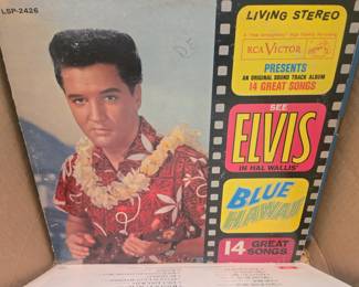 Elvis Vintage Vinyl Record 