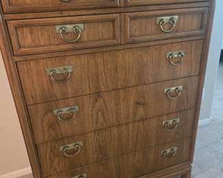 Vintage Highboy Dresser 