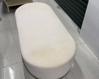 Mrs. Howard upholstered bench